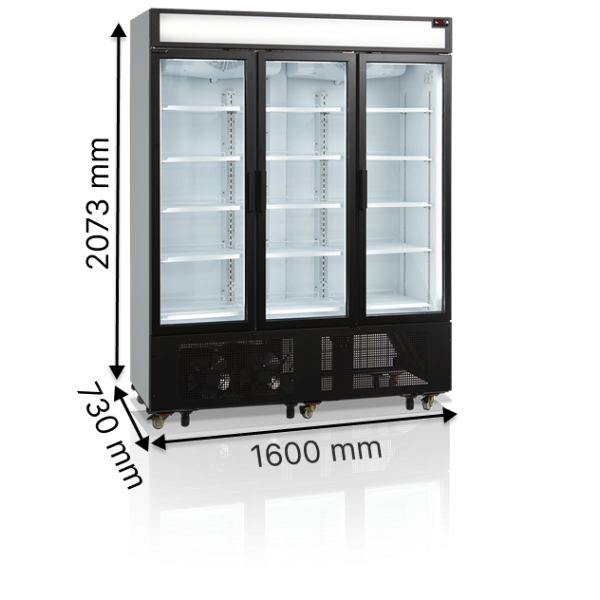 Холодильні шафи TEFCOLD FSC1600H