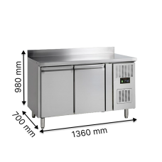 Холодильные столы TEFCOLD GC72