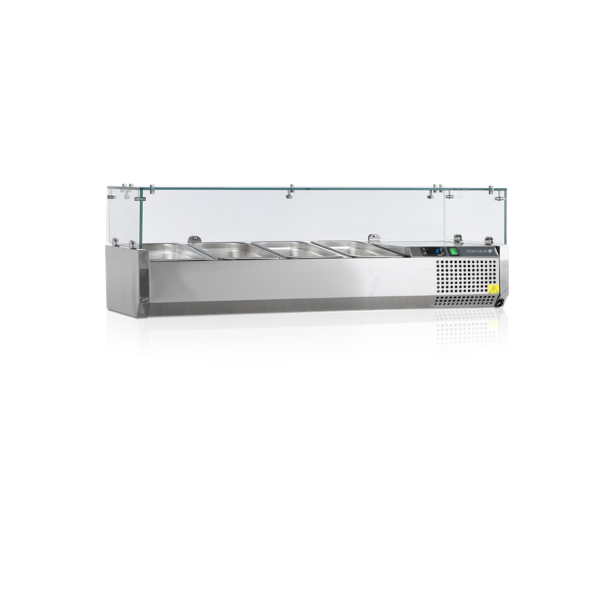 Вітрини для топінгів TEFCOLD GN 1/4 VK33-120