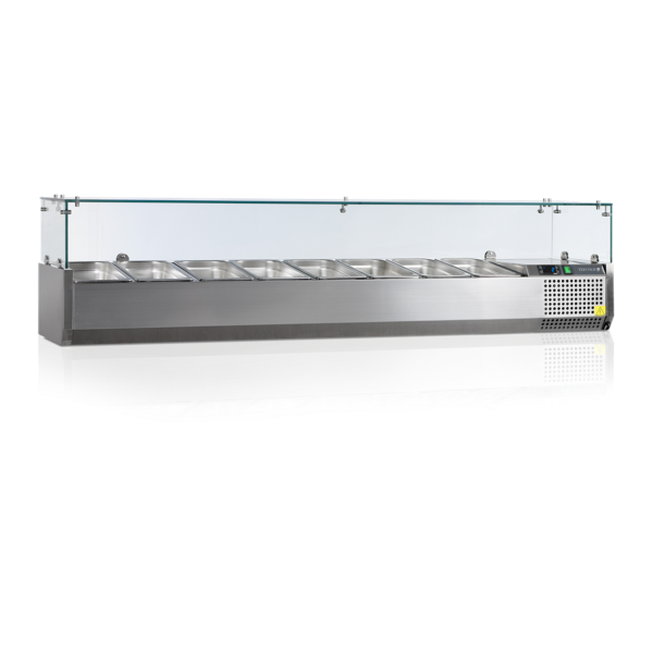 Вітрини для топінгів TEFCOLD GN 1/4 VK33-180