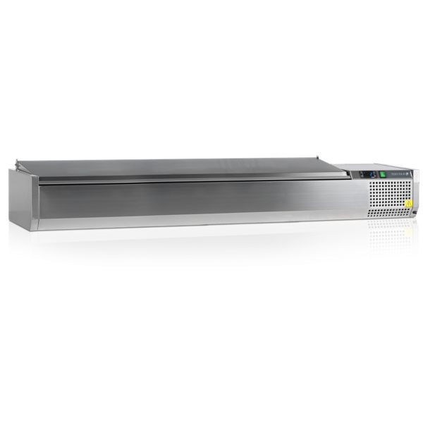 Вітрини для топінгів TEFCOLD GN 1/4 VK33-200 S/S LID