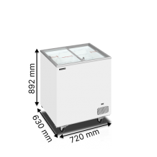Морозильные лари TEFCOLD IC201SC