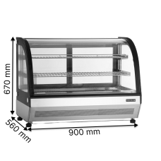 Кондитерські вітрини TEFCOLD LCT900C/BLACK