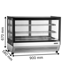 Кондитерські вітрини TEFCOLD LCT900F/ BLACK