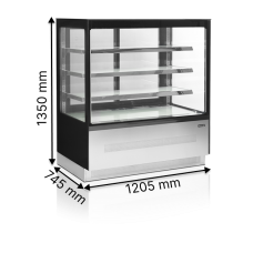 Кондитерські вітрини TEFCOLD LPD1203F/BLACK