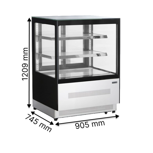 Кондитерські вітрини TEFCOLD LPD900F/BLACK