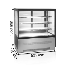 Кондитерські вітрини TEFCOLD LPD903F/BLACK