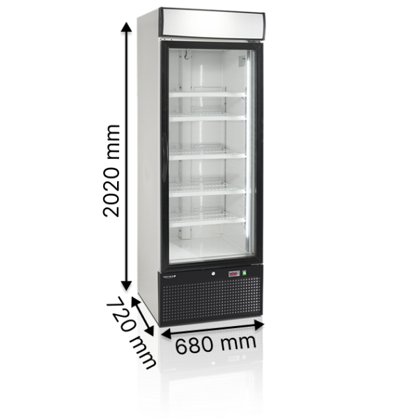 Морозильні шафи TEFCOLD NF2500G