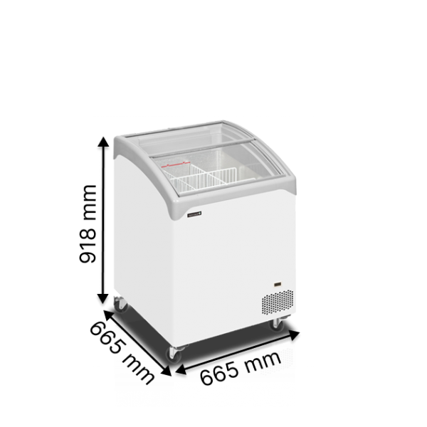 Морозильні ларі TEFCOLD NIC101SCEB