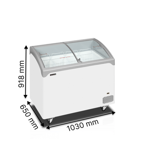 Морозильні ларі TEFCOLD NIC301SCEB