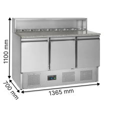 Столы для пиццы TEFCOLD PT930