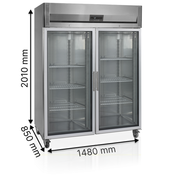 Холодильні шафи TEFCOLD RK1420G