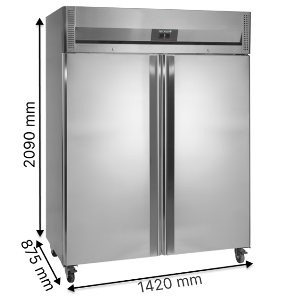 Холодильні шафи TEFCOLD RK1420X1