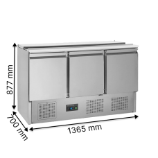 Холодильные столы TEFCOLD SA1365