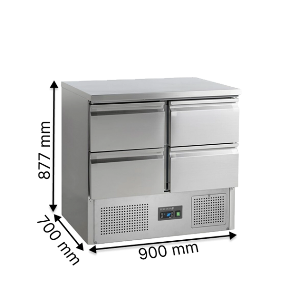 Холодильні столи TEFCOLD SA914