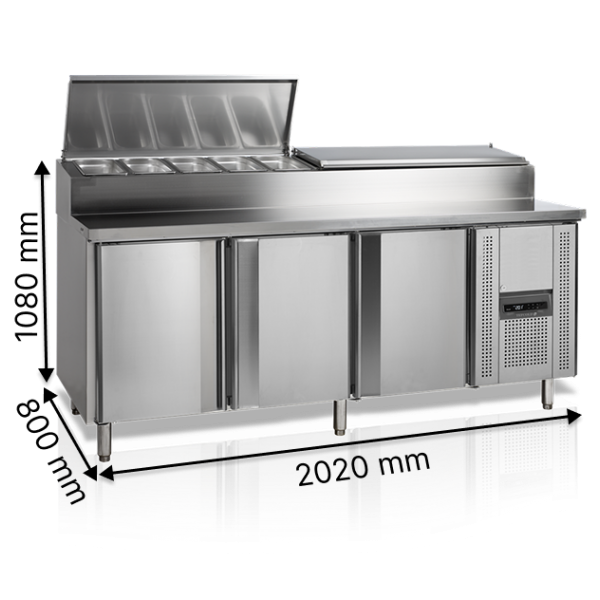 Холодильні столи TEFCOLD SS8300