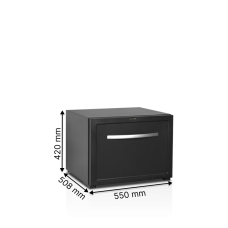 Барные шкафы, минибары TEFCOLD TD50А BLACK