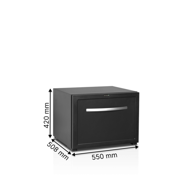 Барні шафи, мінібари TEFCOLD TD50А BLACK