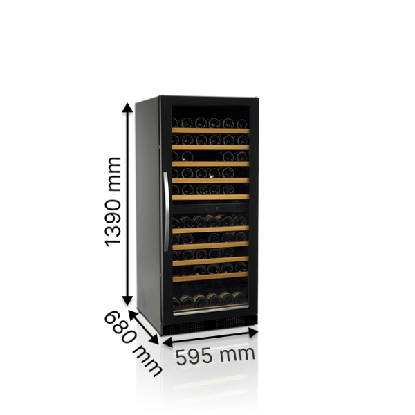 Шафи для вина TEFCOLD TFW265-2F
