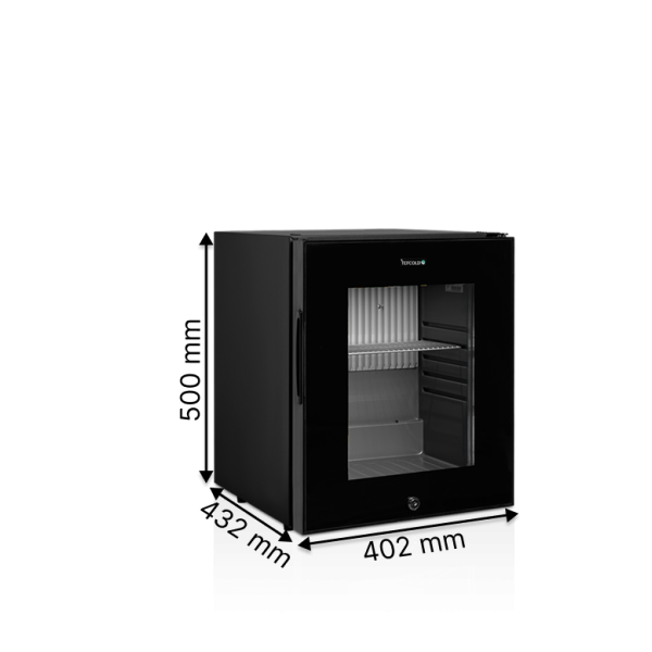 Барні шафи, мінібари TEFCOLD TM33G BLACK