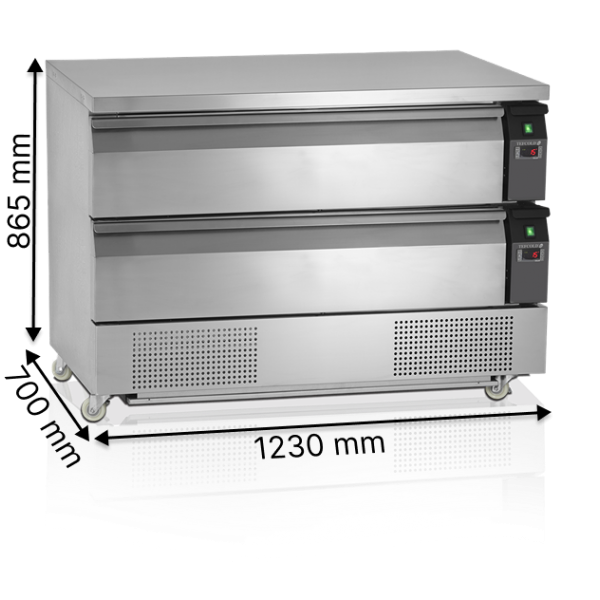 Холодильні столи TEFCOLD UD2-3