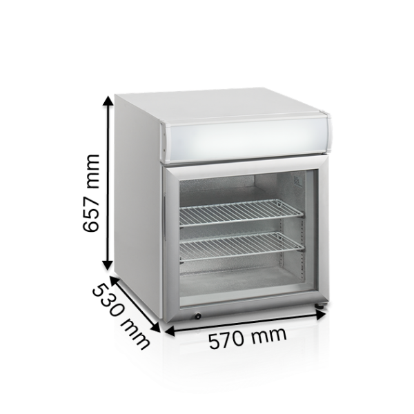 Морозильні шафи TEFCOLD UF50GCP