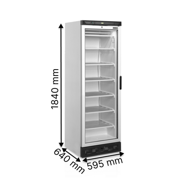 Морозильні шафи TEFCOLD UFFS371G Left