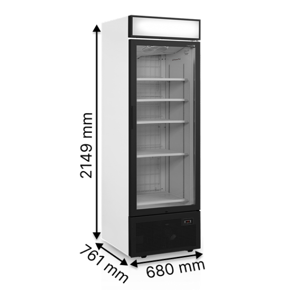 Морозильні шафи TEFCOLD UFSC1450GCP NF