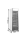 Морозильные шкафы TEFCOLD UFSC1450GCP NF Silver
