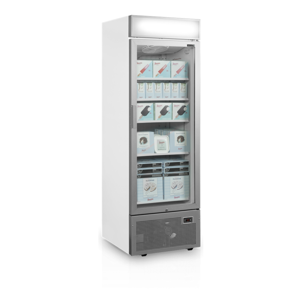 Морозильные шкафы TEFCOLD UFSC1450GCP NF Silver