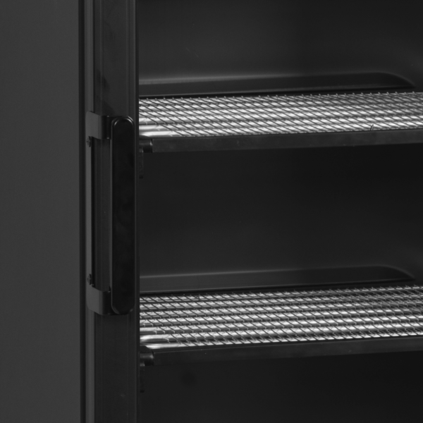 Морозильні шафи TEFCOLD UFSC371GCP Black