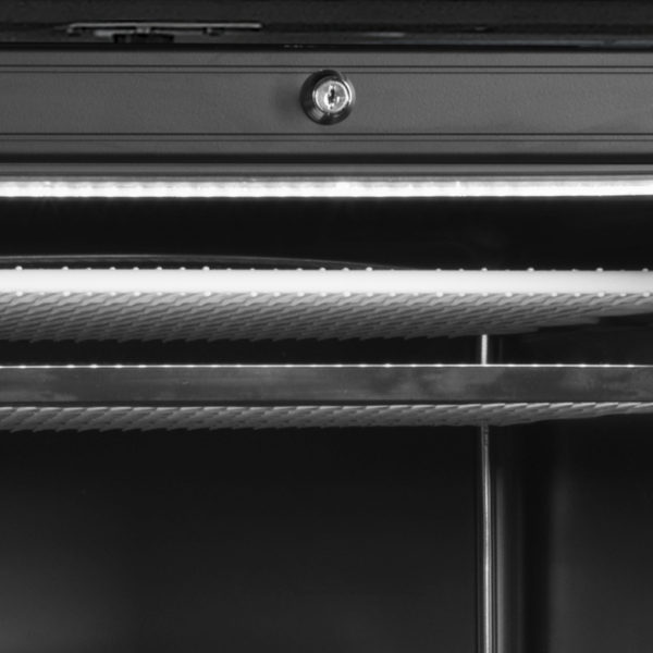 Морозильные шкафы TEFCOLD UFSC371G Black L/H