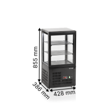 Кондитерські вітрини TEFCOLD UPD60-BLACK