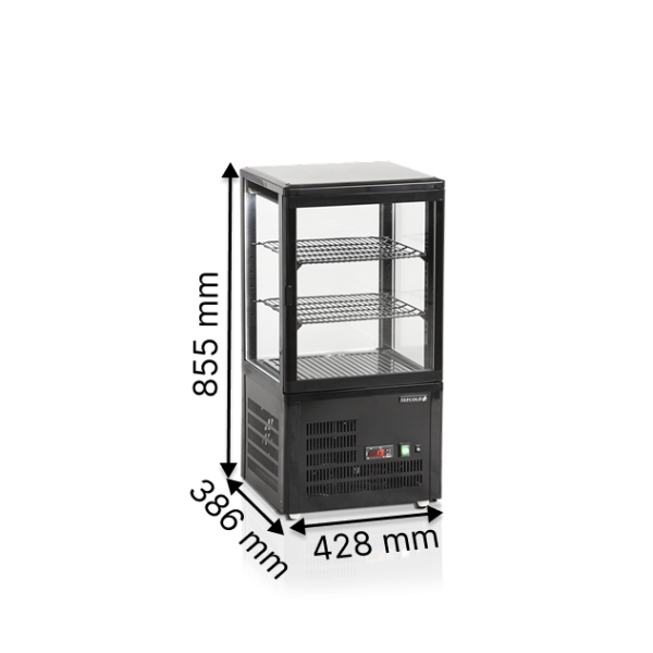 Кондитерські вітрини TEFCOLD UPD60-BLACK
