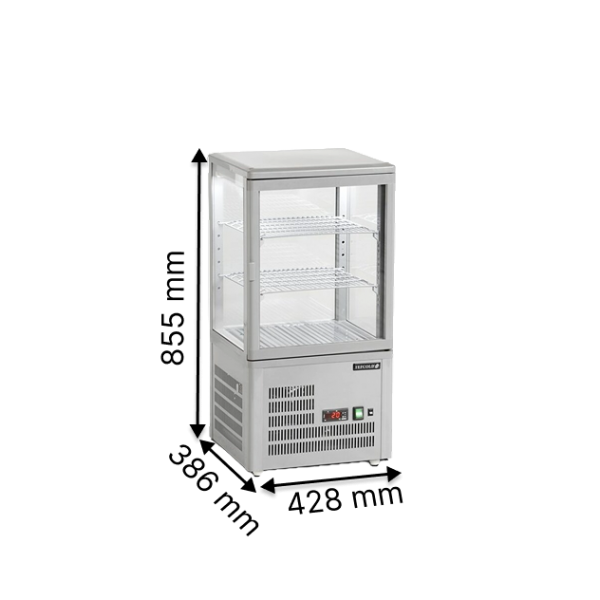 Кондитерські вітрини TEFCOLD UPD60-GREY