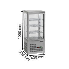 Кондитерські вітрини TEFCOLD UPD80-GREY