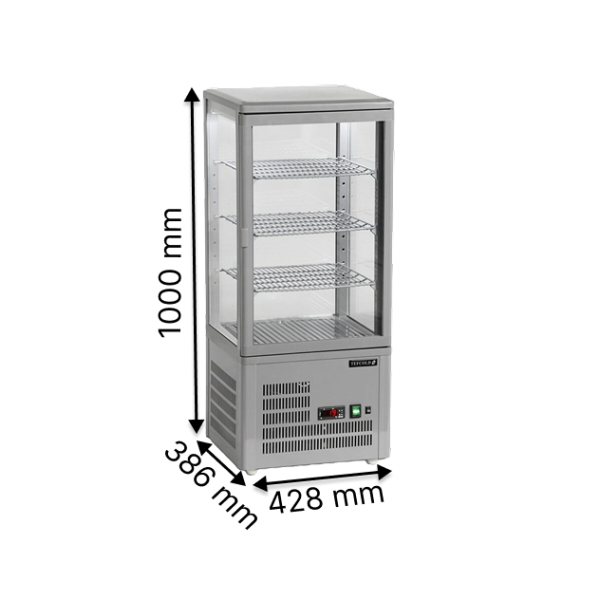 Кондитерські вітрини TEFCOLD UPD80-GREY