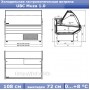 Холодильная гастрономическая витрина UBC Muza 1.0