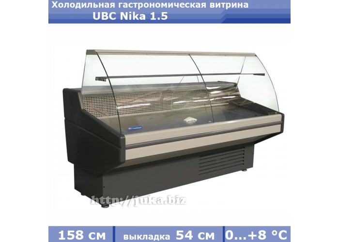 Холодильная гастрономическая витрина Nika 1.5
