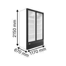 Холодильный шкаф UBC Large Full Door
