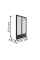 Холодильник вітрина. Холодильна шафа вітринна UBC Large Full Door