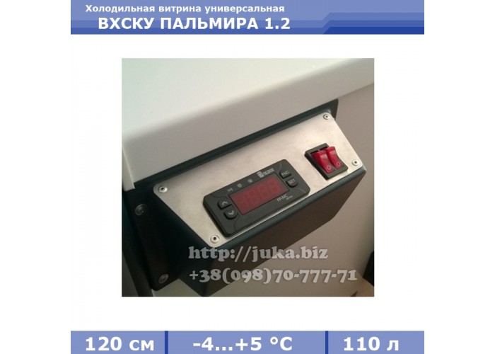 Холодильная витрина СКИФ ( Айстермо) ВХСКУ ПАЛЬМИРА 1.2