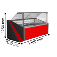 Холодильная витрина универсальная (рестайлинг) JUKA FGL190 (-2...+8°C)