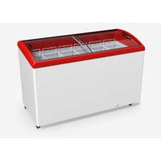 Морозильна скриня лар з гнутим розсувним склом JUKA N500S (-5С...+5С)