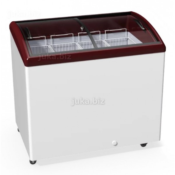 Морозильний лар з гнутим склом JUKA N300S