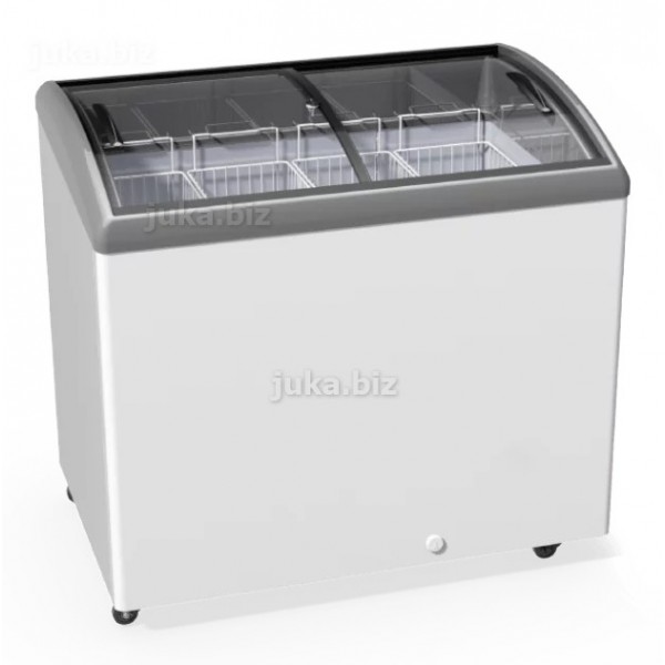 Морозильний лар з гнутим склом JUKA N300S