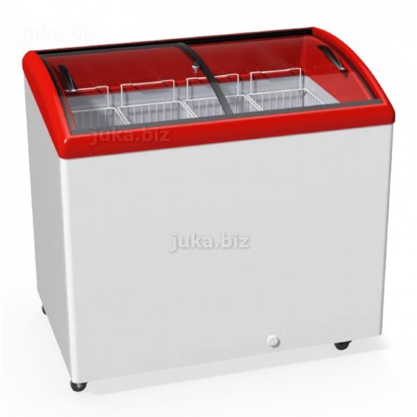 Морозильний лар з гнутим склом JUKA N300S