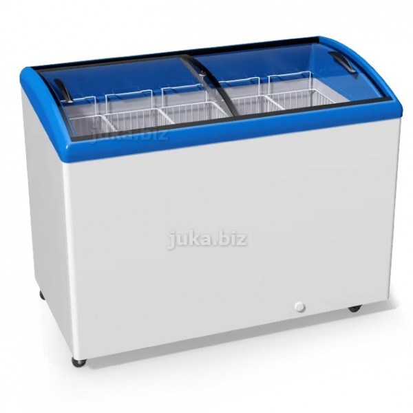 Морозильний лар з гнутим склом JUKA N400S