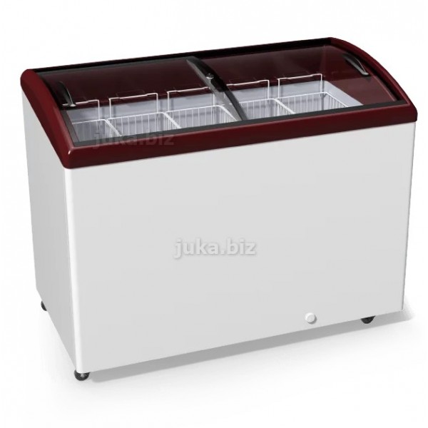 Морозильний лар з гнутим склом JUKA N400S