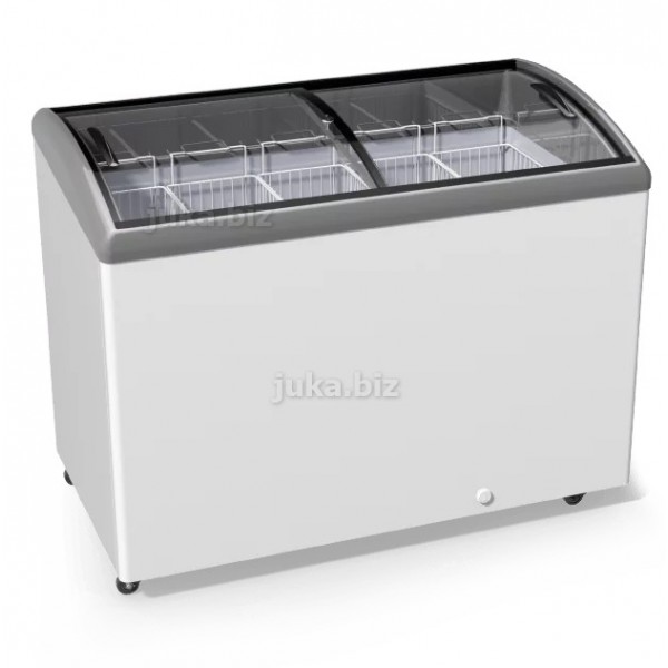 Морозильний лар з гнутим склом JUKA N400S